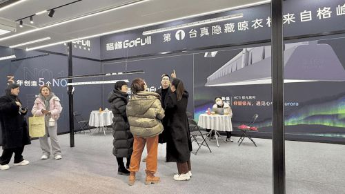 乌镇建博会“极光”系列惊艳全场隐藏式晾衣架行业开创者格峰亮相(图6)
